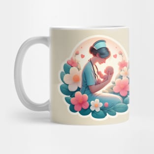 Nurturing Nurse: A Mother's Touch Mug